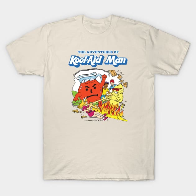 Kool Aid Man Comic T-Shirt by Chewbaccadoll